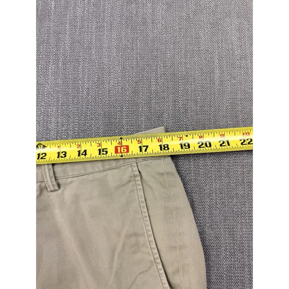 Polo Ralph Lauren Classic Fit Chino Pants Men’s 35x32 Khaki Cotton Twill